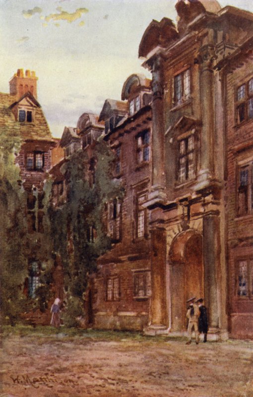 Gateway da faculdade de St Catherines de William Matthison