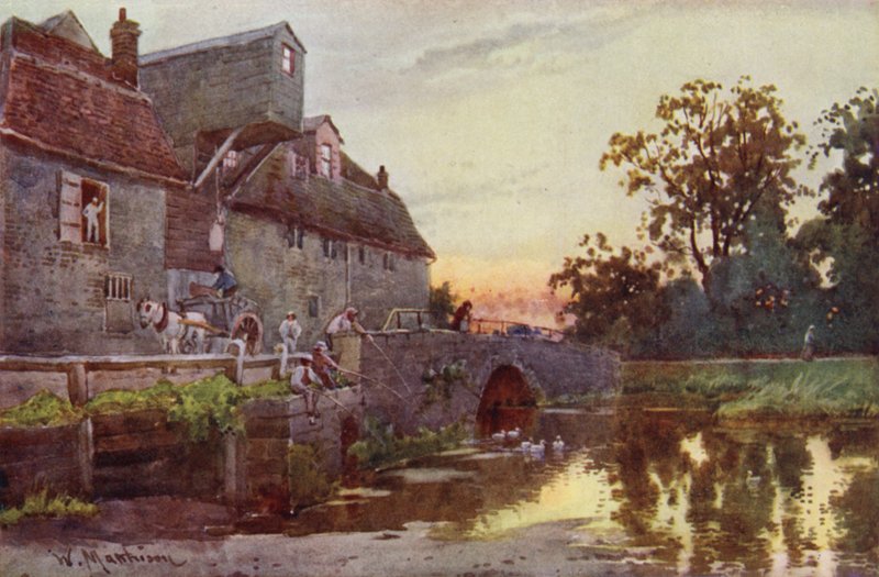 Moinho de Grantchester de William Matthison