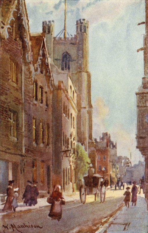 Great St Marys, da Trinity Street de William Matthison