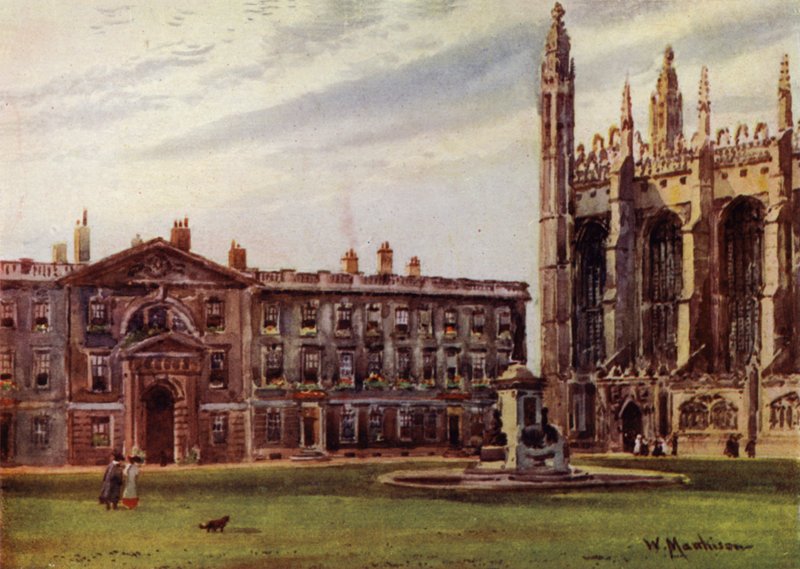 Capela do Colégio dos Reis e os Edifícios dos Fellows de William Matthison