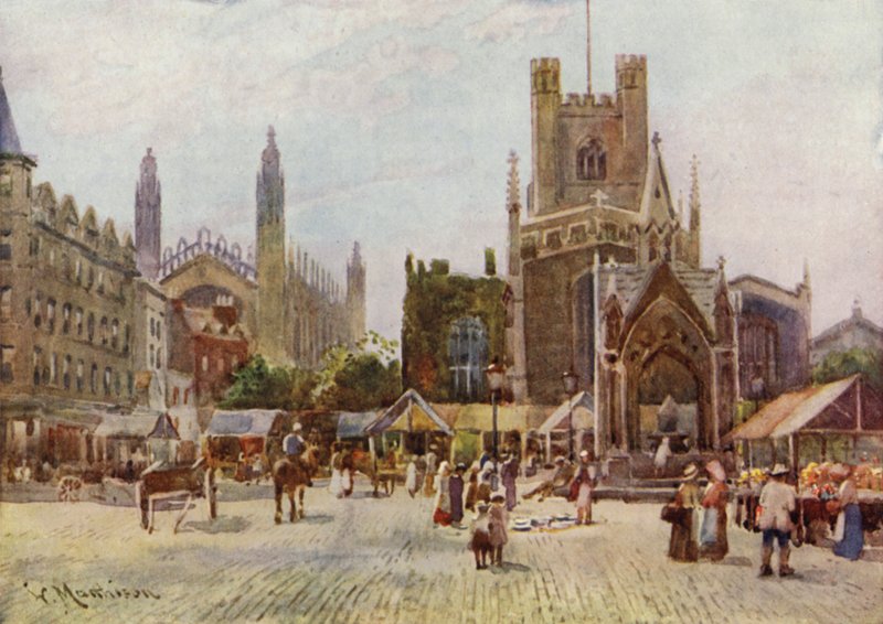 Praça do mercado de William Matthison