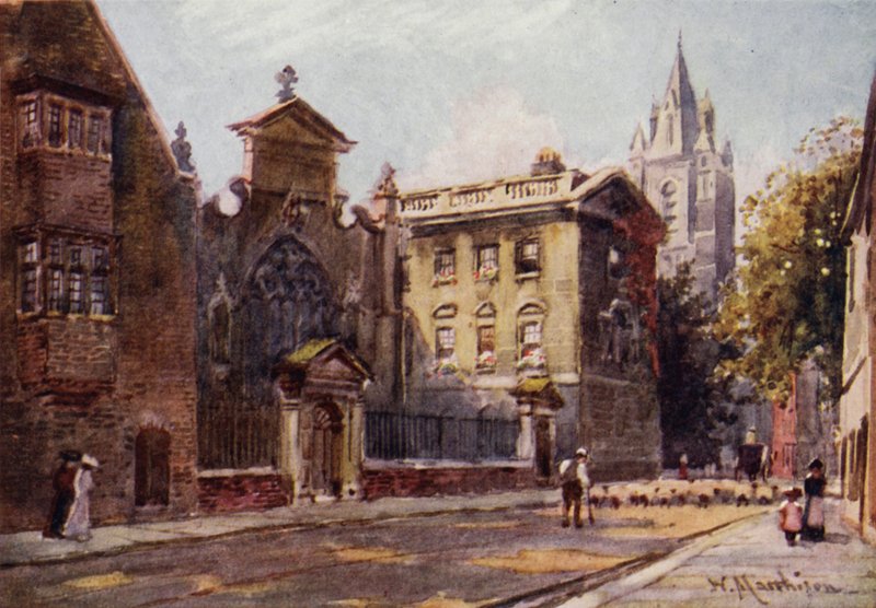 Peterhouse da rua de William Matthison