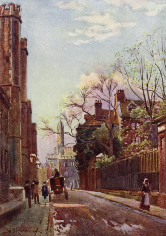 Queens Lane, o site da antiga Mill Street de William Matthison