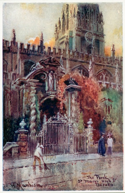 St Mary a igreja virgem, rua alta de William Matthison