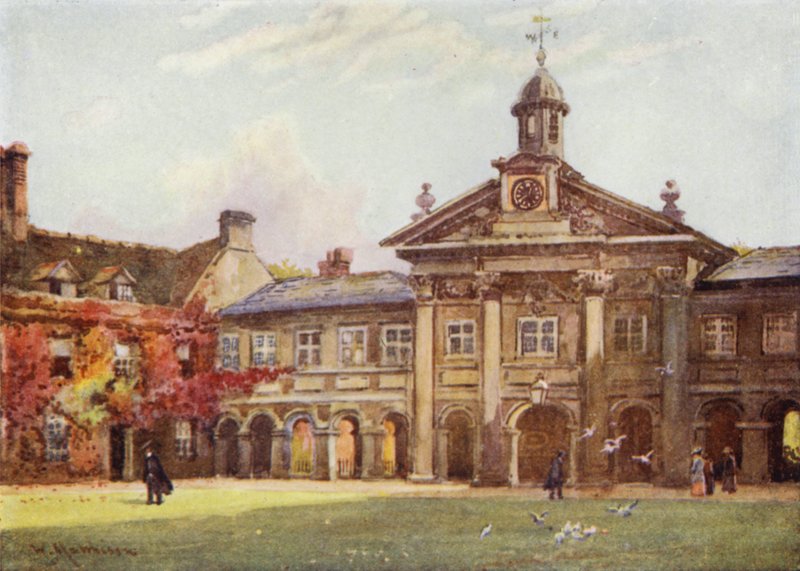 O primeiro tribunal do Emmanuel College de William Matthison