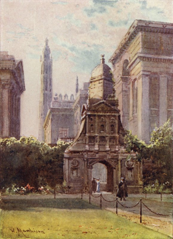 O Portão De Honra, Caius College de William Matthison