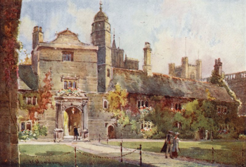 O Portão da Virtude, Gonville and Caius College de William Matthison