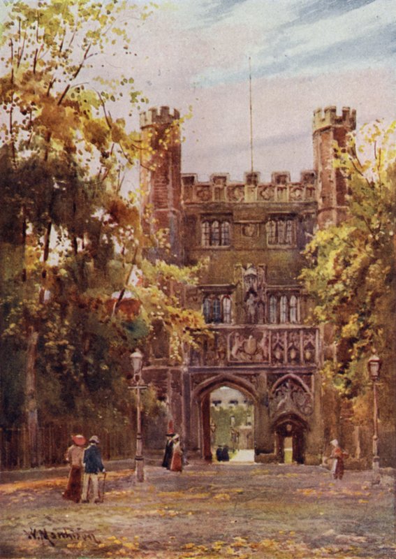 O Portal do Trinity College de William Matthison