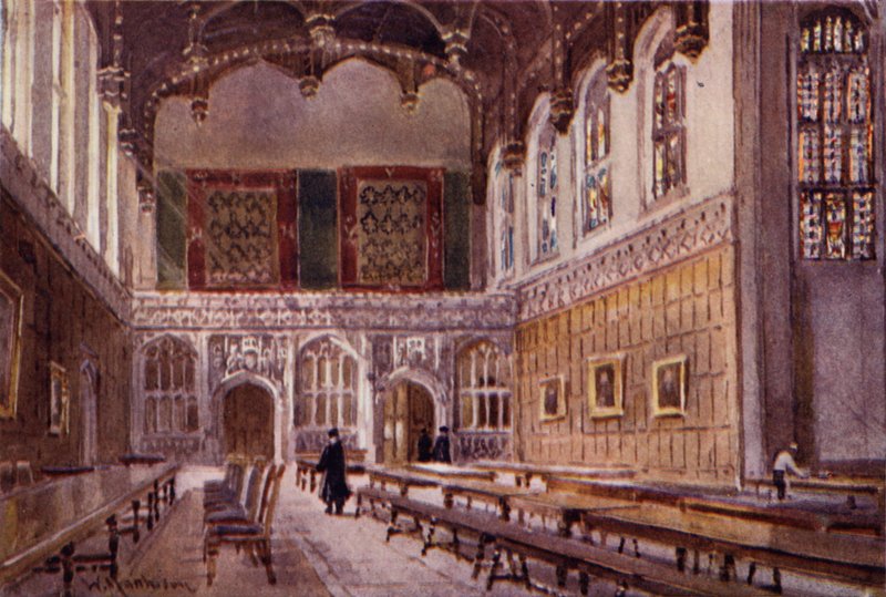 O Hall of Kings College de William Matthison
