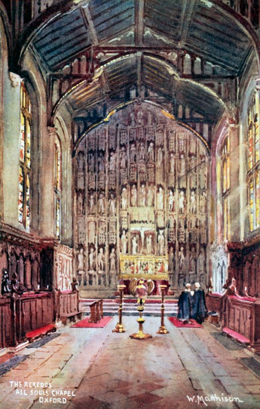Os reencaminhados, All Souls Chapel, Oxford de William Matthison
