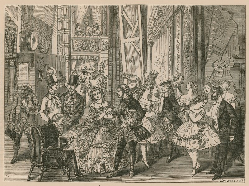 Por trás das cenas de William McConnell