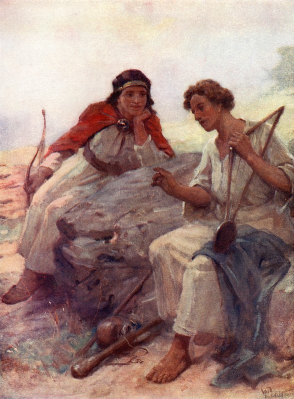 David e Jonathan de William Pratt