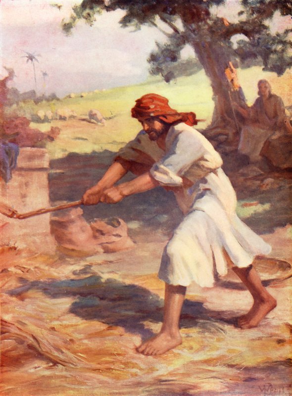 Gideão na eira, Juízes vi de William Pratt