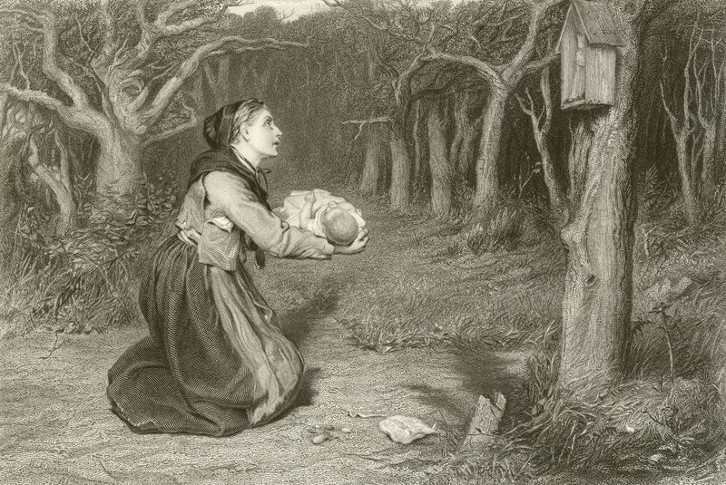 O santuário na floresta de William Quiller Orchardson