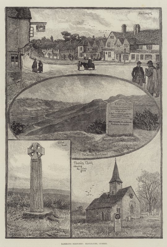 Rambling Sketches, Haslemere, Surrey de William Rainey