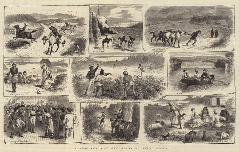 Uma excursão da Nova Zelândia por duas senhoras de William Ralston