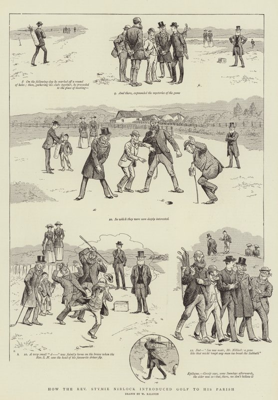 Como o reverendo Stymie Niblock introduziu o golfe em sua paróquia de William Ralston
