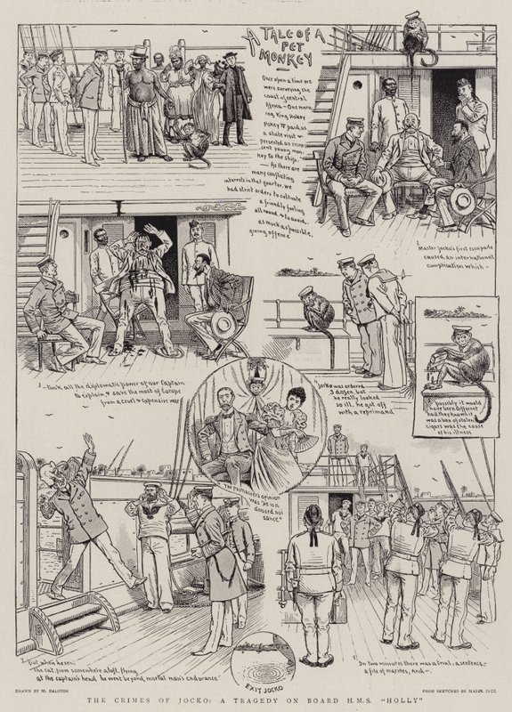 Os crimes de Jocko, uma tragédia a bordo do HMS Holly de William Ralston