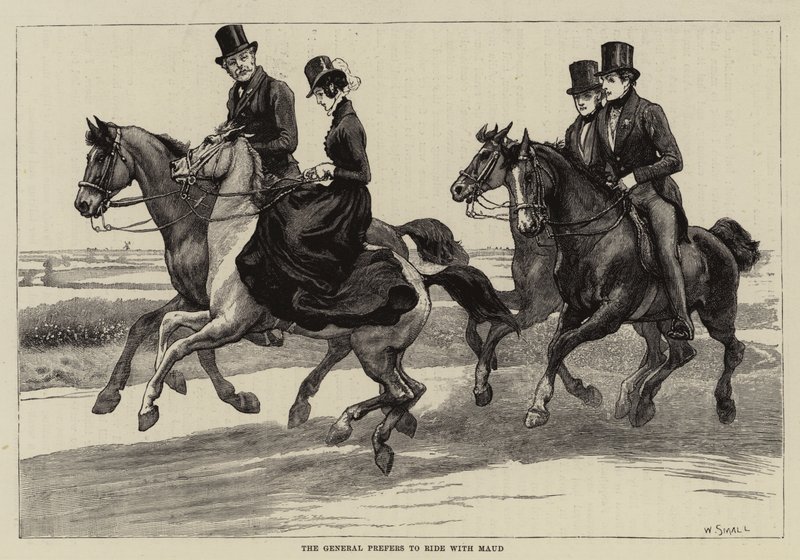 Ilustração para Thirlby Hall, por WE Norris de William Small