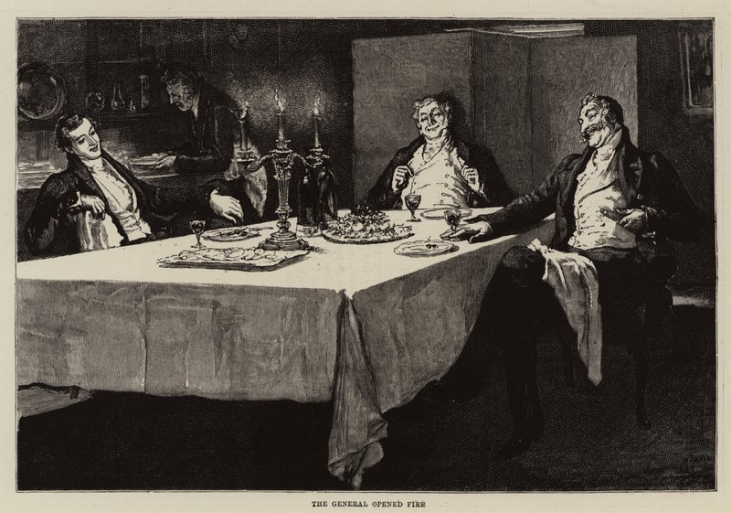 Ilustração para Thirlby Hall, por WE Norris de William Small