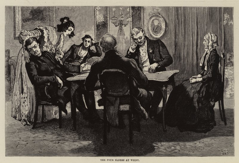 Ilustração para Thirlby Hall, por WE Norris de William Small