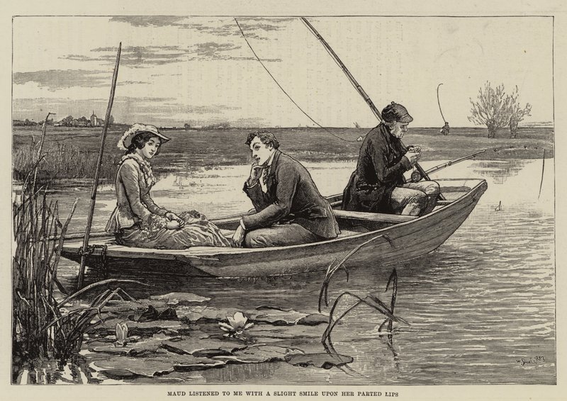 Ilustração para Thirlby Hall, por WE Norris de William Small