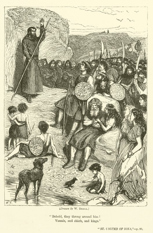 St Columb de Iona de William Small
