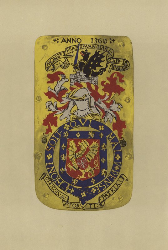 Sir Frank van Hale, c 1359-c 1376 (cromolito) de William St John Hope