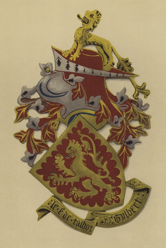 Sir Gilbert Talbot, senhor Talbot, 1407-8-1419 (cromolito) de William St John Hope