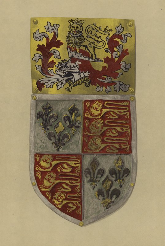 Sir Henry Stafford, duque de Buckingham, 1474-1483 (cromolito) de William St John Hope
