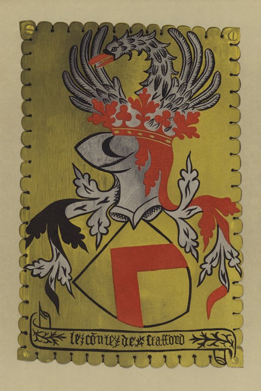 Sir Humphrey Stafford, conde de Stafford, conde e duque de Buckingham, 1429-1460 (cromolito) de William St John Hope