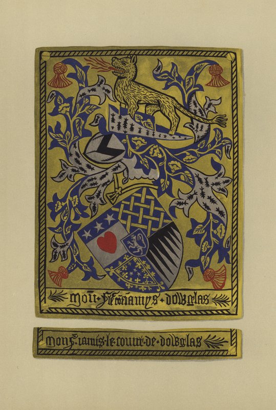 Sir James Douglas, conde de Douglas e Avondale, 1461-1488 (chromolitho) de William St John Hope