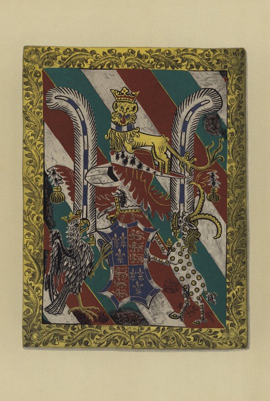 Sir John Beaufort, conde de Kendal e conde e duque de Somerset, c 1440-1444 (cromolito) de William St John Hope