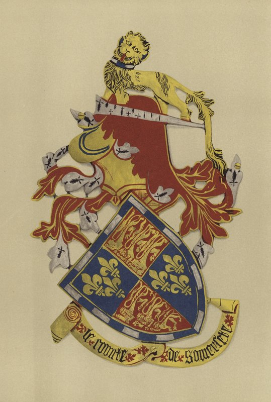 Sir John Beaufort, conde de Somerset, 1397-1410 (cromolito) de William St John Hope