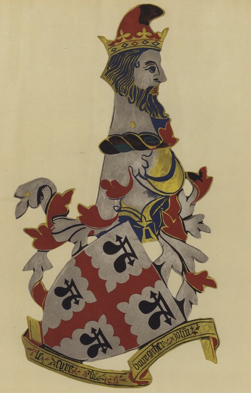 Sir John Bourchier, lorde Bourchier, 1392-1400 (cromolito) de William St John Hope