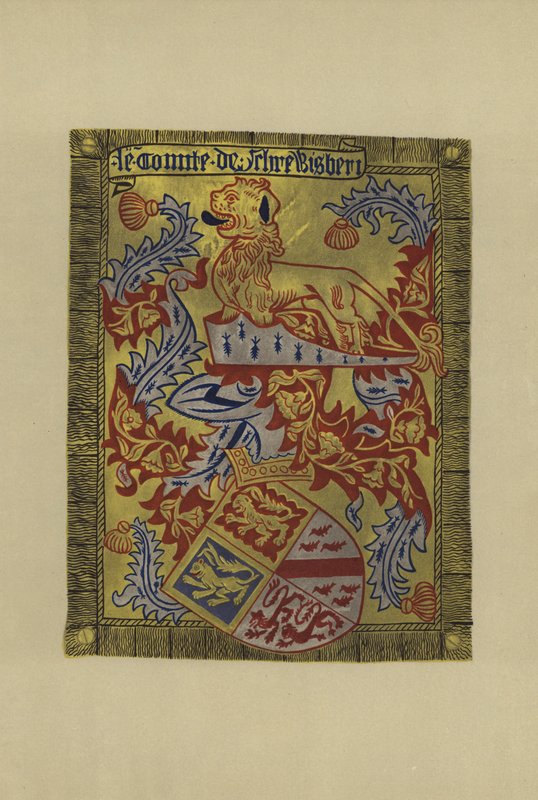 Sir John Talbot, conde de Shrewsbury e Waterford, 1424-1453 (cromolito) de William St John Hope