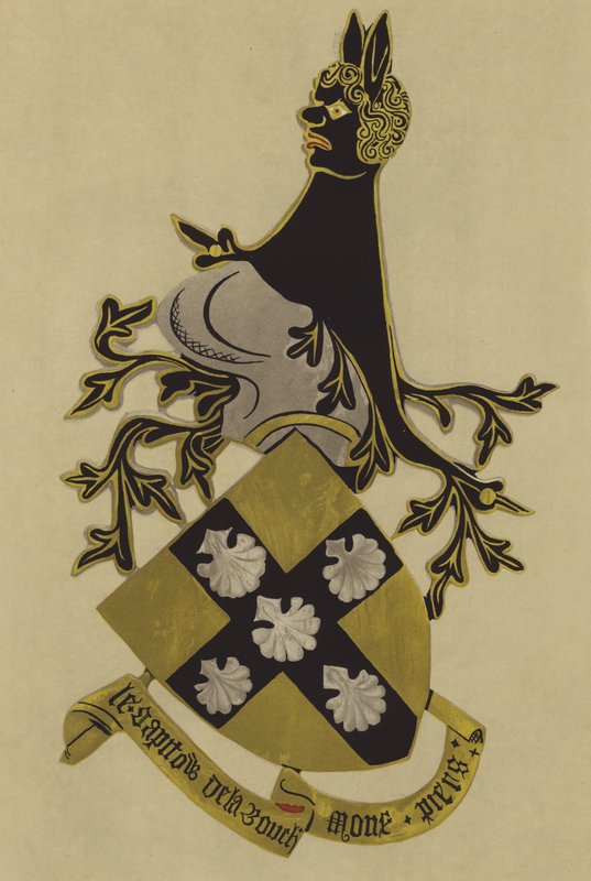 Sir John de Grailly, Captal de Buch, 1348-1377 (cromolito) de William St John Hope
