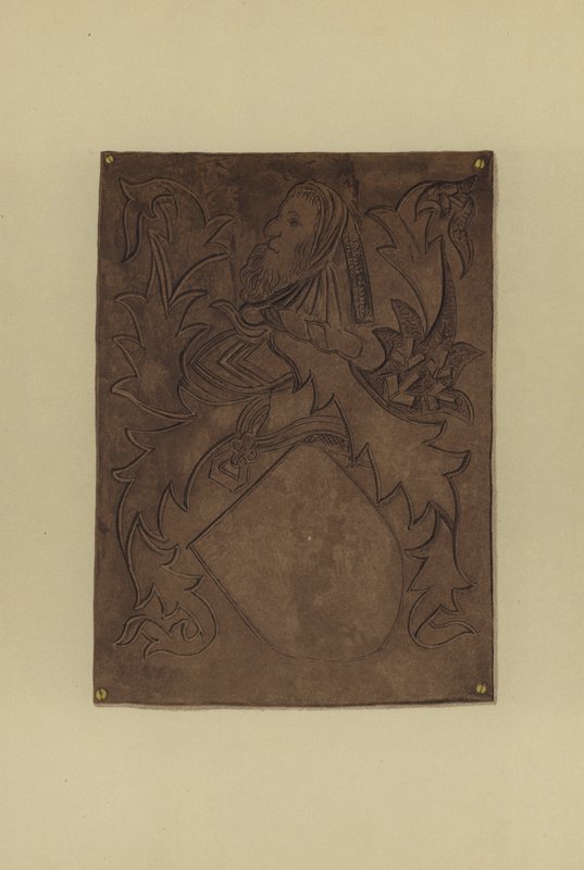 Sir John le Scrope, lorde Scrope de Bolton, 1461-1498 (cromolito) de William St John Hope