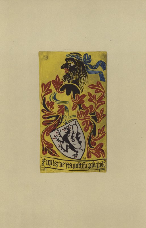 Sir Miles Stapleton, 1348-1364 (cromolito) de William St John Hope