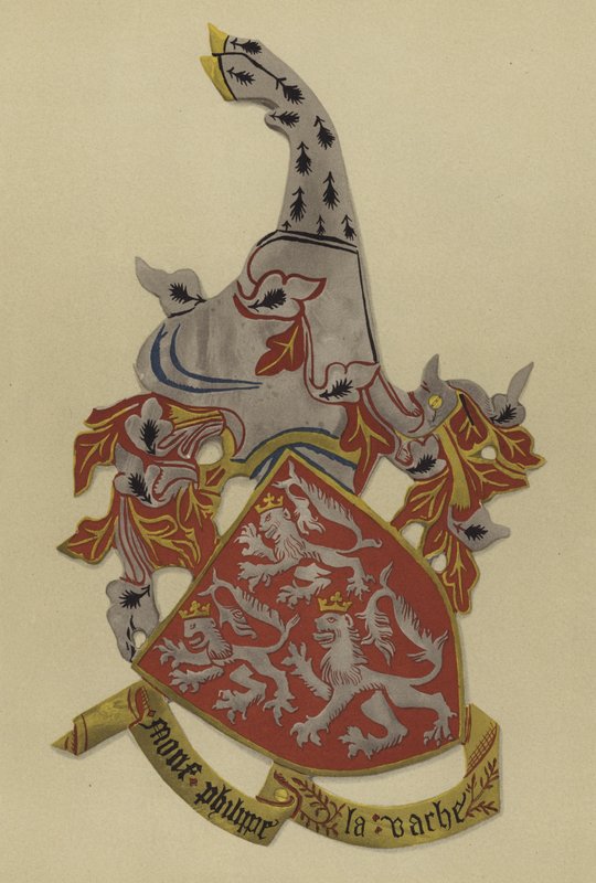 Sir Philip da vaca, 1399-1408 (chromolitho) de William St John Hope