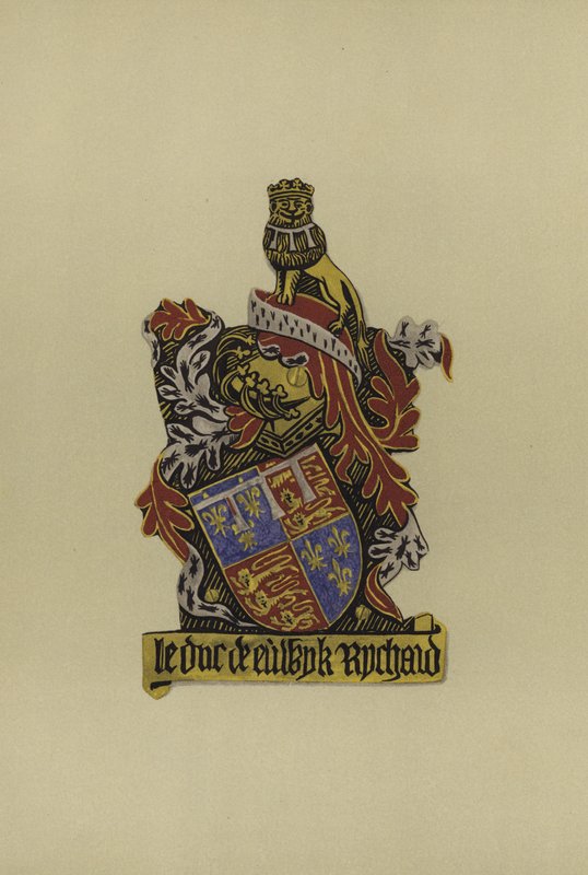 Sir Richard Plantagenet, duque de York, 1475-1483 (cromolitro) de William St John Hope