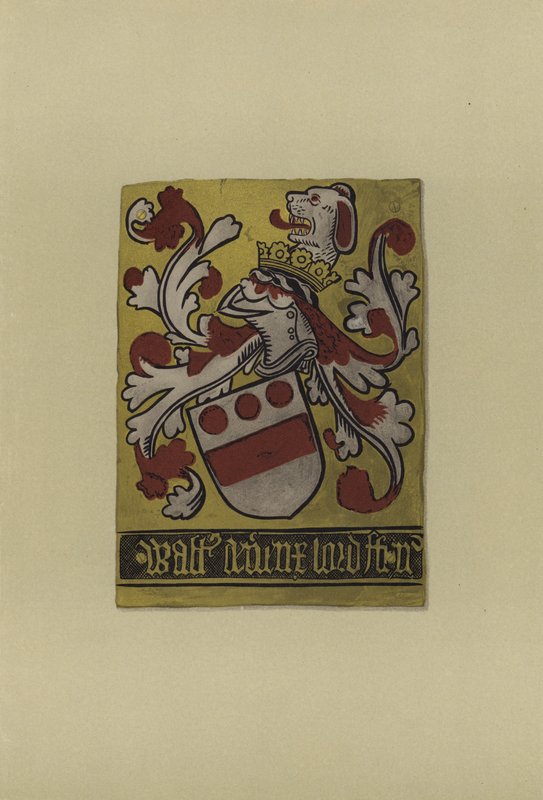 Sir Walter Devereux, senhor Ferrers, 1470-1485 (cromolito) de William St John Hope