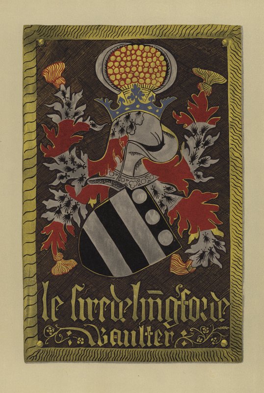 Sir Walter Hungerford, senhor Hungerford, 1421-1449 (chromolitho) de William St John Hope
