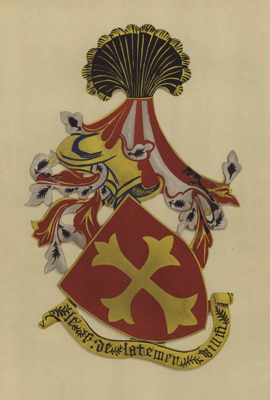 Sir William Latimer, senhor Latimer, 1361-1381 (cromolito) de William St John Hope