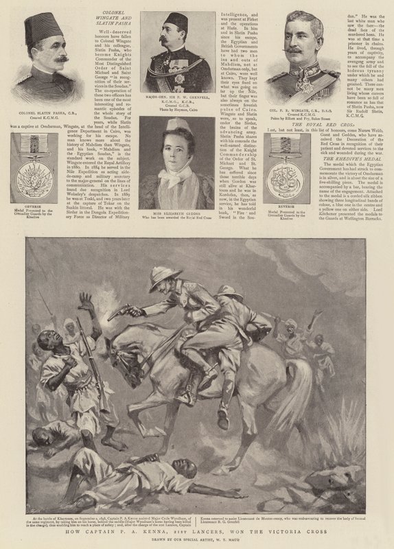 Como o Capitão PA Kenna, 21 Lancers, ganhou a Victoria Cross de William T. Maud