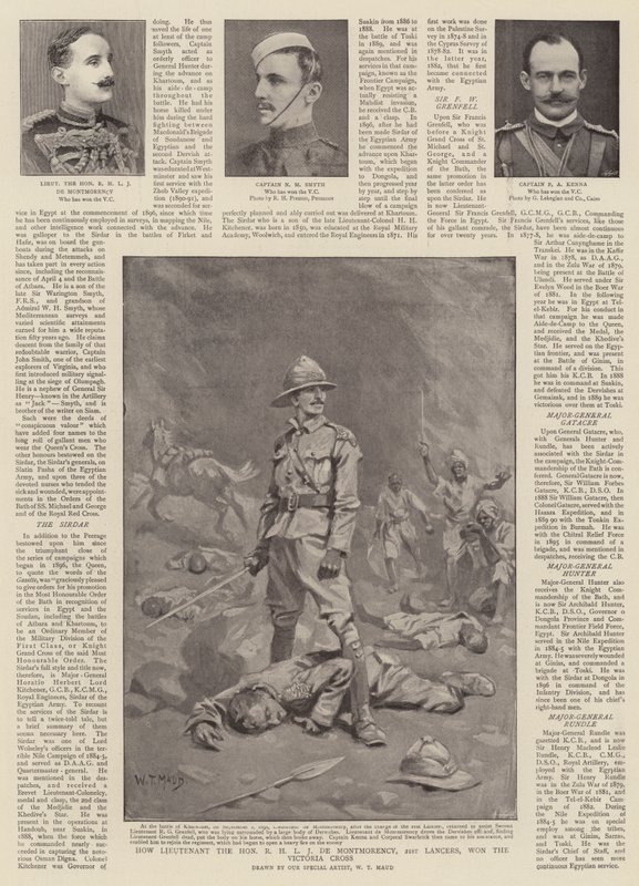 Como o tenente o honorável RHLJ De Montmorency, 21 Lancers, venceu a Victoria Cross de William T. Maud