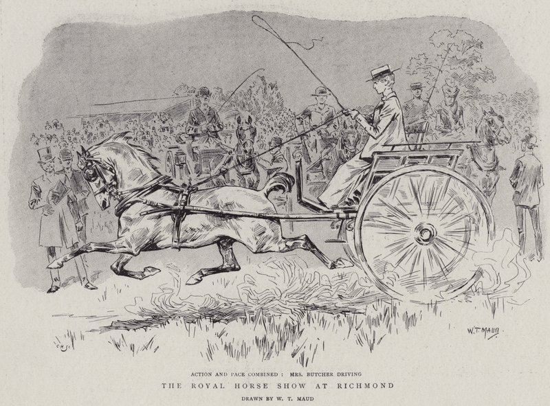 O Royal Horse Show em Richmond de William T. Maud