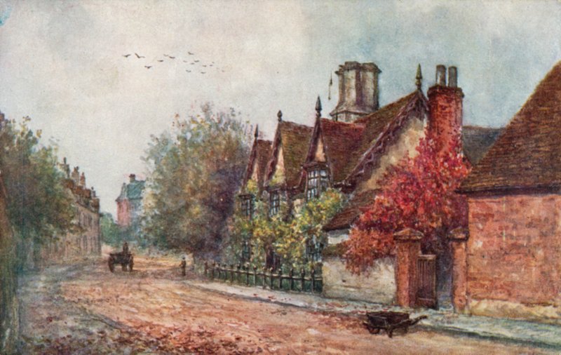 Cidade velha de Halls Croft de William W. Quatremain