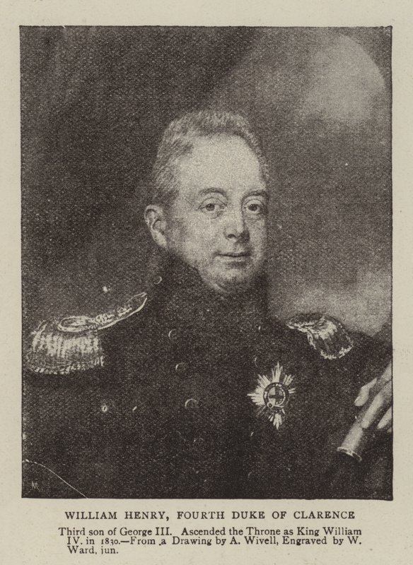 William Henry, quarto duque de Clarence de William Ward