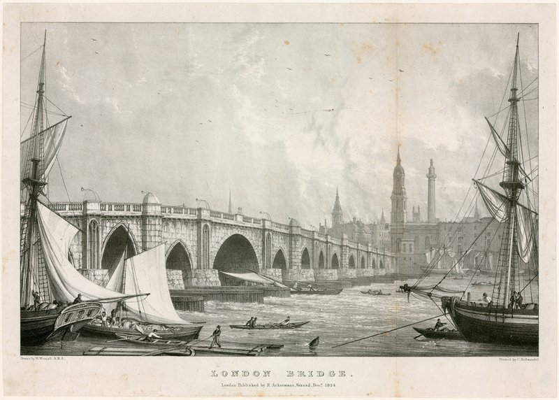 Ponte de Londres de William Westall